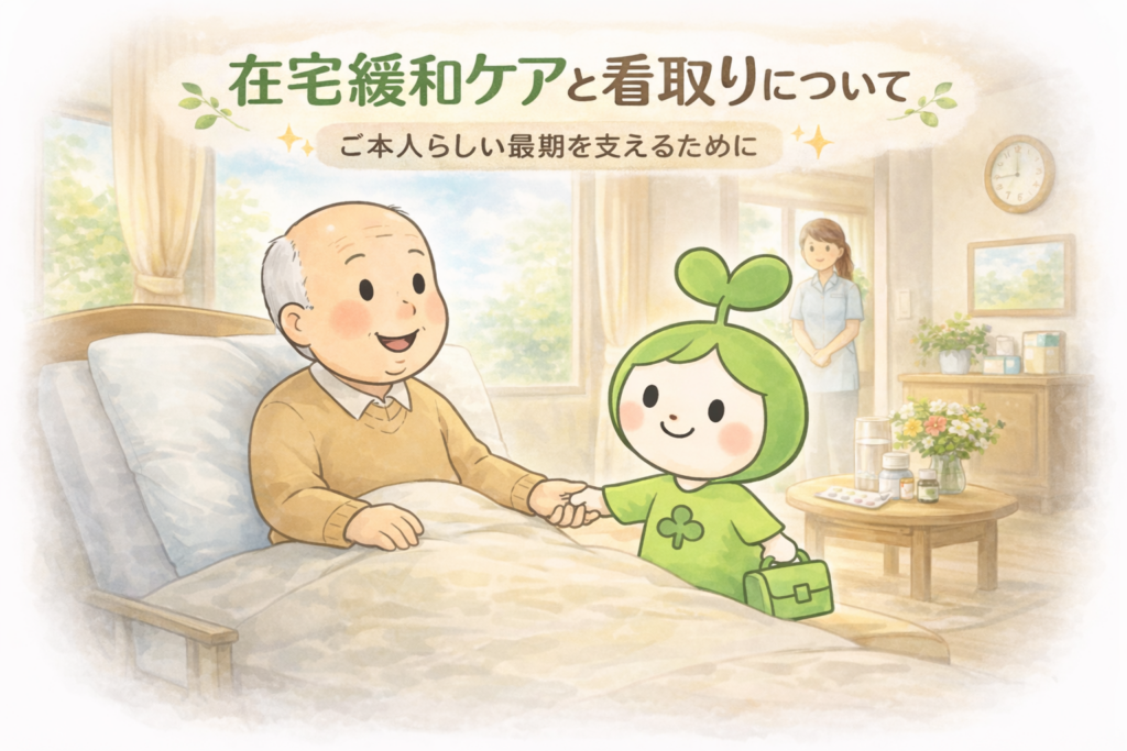 在宅緩和ケアと看取りについて